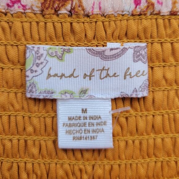 NWT Band‎ of the Free Floral Mini Dress Women's M Wedding Guest Party Size M - Picture 5 of 11